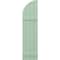 Ekena Millwork Americraft 4-Board (2 Batten) Wood Joined Board-n-Batten Shutters w/ Arch Top, ARW101BQ414X77SGH, PR ARW101BQ414X77SGH - alternate 7